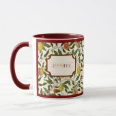 William Morris Granatapfelmuster Lemons Tasse (Links)