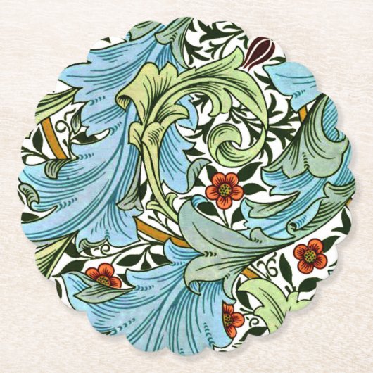 William Morris - Granville, beliebtes Muster, Untersetzer (Vorderseite)