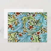 William Morris - Granville Postkarte (Vorne/Hinten)