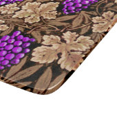 William Morris Grapevine, braun und Lila Schneidebrett (Ecke)