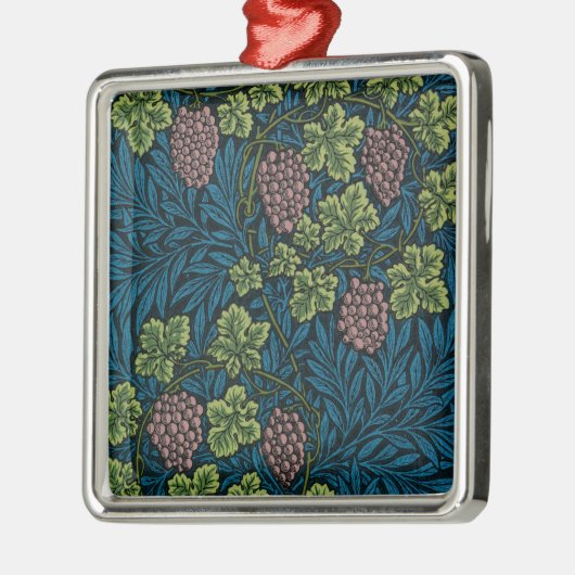 William Morris Grapevine Pattern (Weinreben) Ornament Aus Metall (Links)