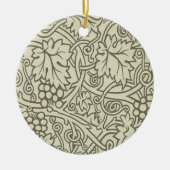 William Morris Grapevine Sage Wallpaper Keramik Ornament (Vorne)