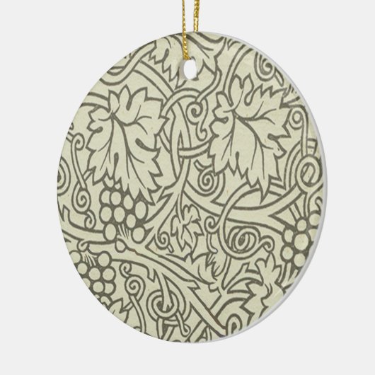 William Morris Grapevine Sage Wallpaper Keramik Ornament (Links)