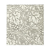 William Morris Grapevine Sage Wallpaper Notizblock (Vorderseite)