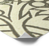 William Morris Grapevine Sage Wallpaper Poster (Ecke)