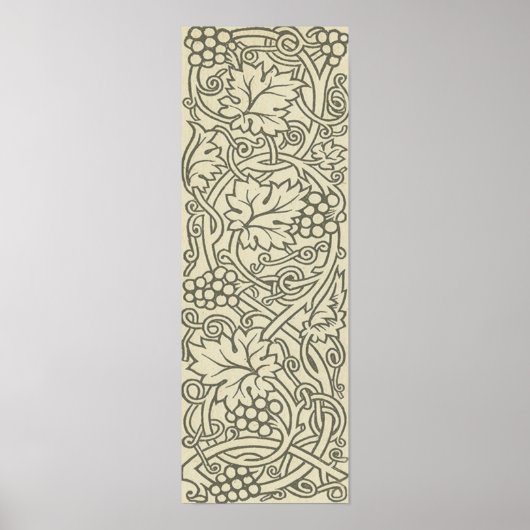 William Morris Grapevine Sage Wallpaper Poster (Vorne)
