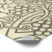 William Morris Grapevine Sage Wallpaper Poster (Ecke)