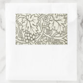 William Morris Grapevine Sage Wallpaper Rechteckiger Aufkleber (Tasche)