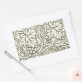 William Morris Grapevine Sage Wallpaper Rechteckiger Aufkleber (Umschlag)