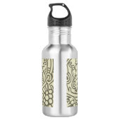 William Morris Grapevine Sage Wallpaper Trinkflasche (Rückseite)