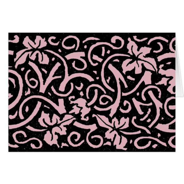 William Morris Grapevine Vine Leaf Pattern (Vorderseite (Horizontal))