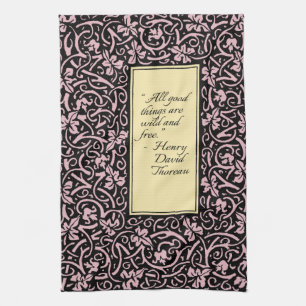 William Morris Grapevine Vine Leaf Pattern Geschirrtuch