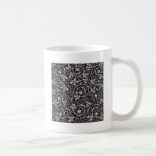 William Morris Grapevine Vine Leaf Pattern Kaffeetasse (Rechts)