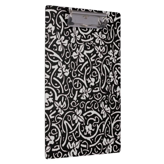 William Morris Grapevine Vine Leaf Pattern Klemmbrett (Rechts)