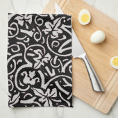 William Morris Grapevine Vine Leaf Pattern Küchentuch (Viertel Falte)