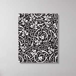 William Morris Grapevine Vine Leaf Pattern Leinwanddruck