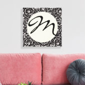 William Morris Grapevine Vine Leaf Pattern Leinwanddruck (Insitu (Wohnzimmer))