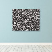 William Morris Grapevine Vine Leaf Pattern Leinwanddruck (Insitu (Holzboden))