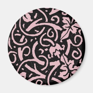 William Morris Grapevine Vine Leaf Pattern Magnet