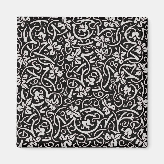 William Morris Grapevine Vine Leaf Pattern Magnet (Vorne)