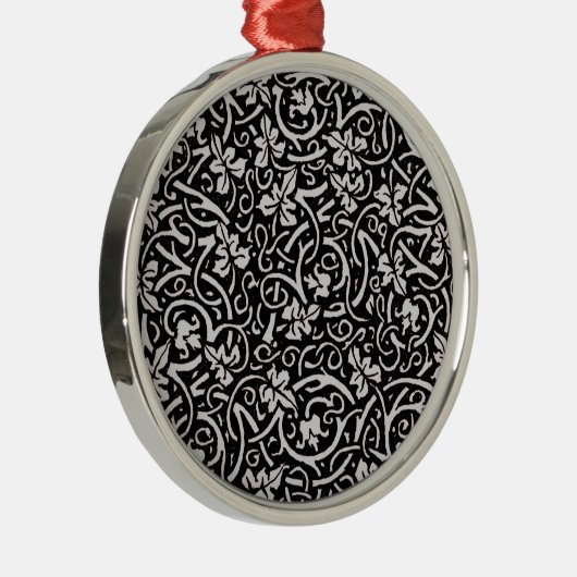 William Morris Grapevine Vine Leaf Pattern Ornament Aus Metall (Rechts)