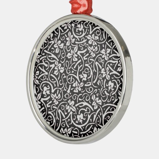 William Morris Grapevine Vine Leaf Pattern Ornament Aus Metall (Links)