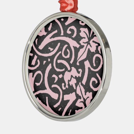 William Morris Grapevine Vine Leaf Pattern Ornament Aus Metall (Links)