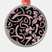 William Morris Grapevine Vine Leaf Pattern Ornament Aus Metall (Vorne)