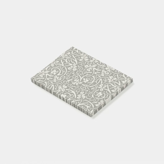 William Morris Grapevine Vine Leaf Pattern Post-it Klebezettel (angewinkelt)