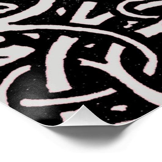 William Morris Grapevine Vine Leaf Pattern Poster (Ecke)