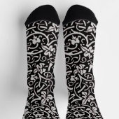 William Morris Grapevine Vine Leaf Pattern Socken (Oben)