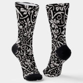 William Morris Grapevine Vine Leaf Pattern Socken (Gewinkelt)