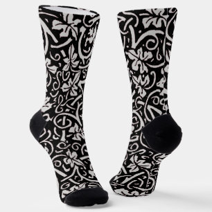 William Morris Grapevine Vine Leaf Pattern Socken