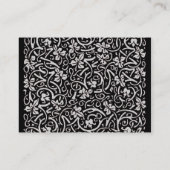 William Morris Grapevine Vine Leaf Pattern Visitenkarte (Rückseite)