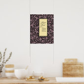 William Morris Grapevine Wallpaper Pattern Poster (Küche)