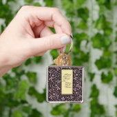 William Morris Grapevine Wallpaper Pattern Schlüsselanhänger (Hand)