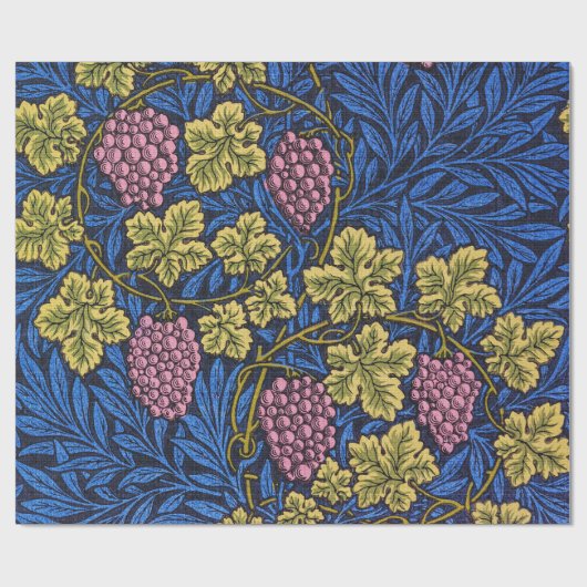 William Morris Grapevine (Wine Vines) Muster Geschenkpapier (Flach)