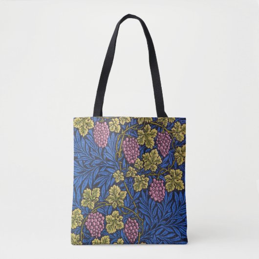 William Morris Grapevine (Wine Vines) Muster Tasche (Vorderseite)