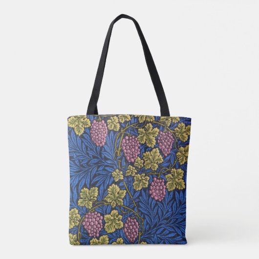 William Morris Grapevine (Wine Vines) Muster Tasche (Rückseite)