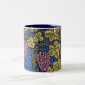 William Morris Grapevine (Wine Vines) Muster Zweifarbige Tasse (Mittel)