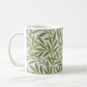 William Morris Green Floral Botanical Pattern Kaffeetasse (Links)
