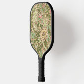 William Morris Green Floral Pickleball Schläger (Links)
