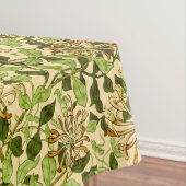 William Morris Green Honeysuckle Blumen-Wallpaper Tischdecke (Beispiel)