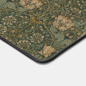 William Morris: Green Honeysuckle Desk Mat Schreibtischunterlage (Ecke)