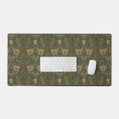 William Morris: Green Honeysuckle Desk Mat Schreibtischunterlage (Tastatur & Maus)
