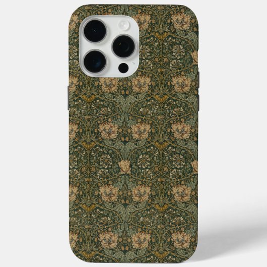 William Morris: Green Honeysuckle Phone/Pad Case (Rückseite)