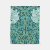 William Morris - Green Pimpernel Pattern Fleecedecke (Vorderseite)