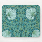 William Morris - Green Pimpernel Pattern Mousepad (Vorne)