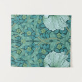 William Morris - Green Pimpernel Pattern Wandteppich (Vorderseite (Horizontal))
