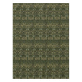 William Morris: Green Tulip & Rose Tablecloth Tischdecke (Vorderseite)